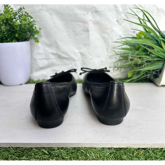 PAUL GREEN Ursula Ballet Flat (Women) Black Leather size UK 5.5 US 8 $398 - Picture 8 of 16